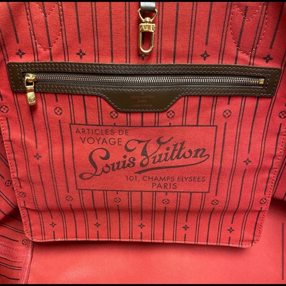 COPY - COPY - COPY - Louis Vuitton Damier ebene Neverfull GM - Picture 4 of 8